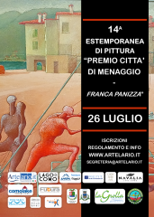14^ estemporanea premio citta' di menaggio di pittura - franca panizza